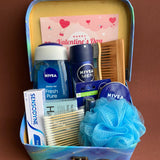 Personalized Men Grooming Kit For Valentine's Day