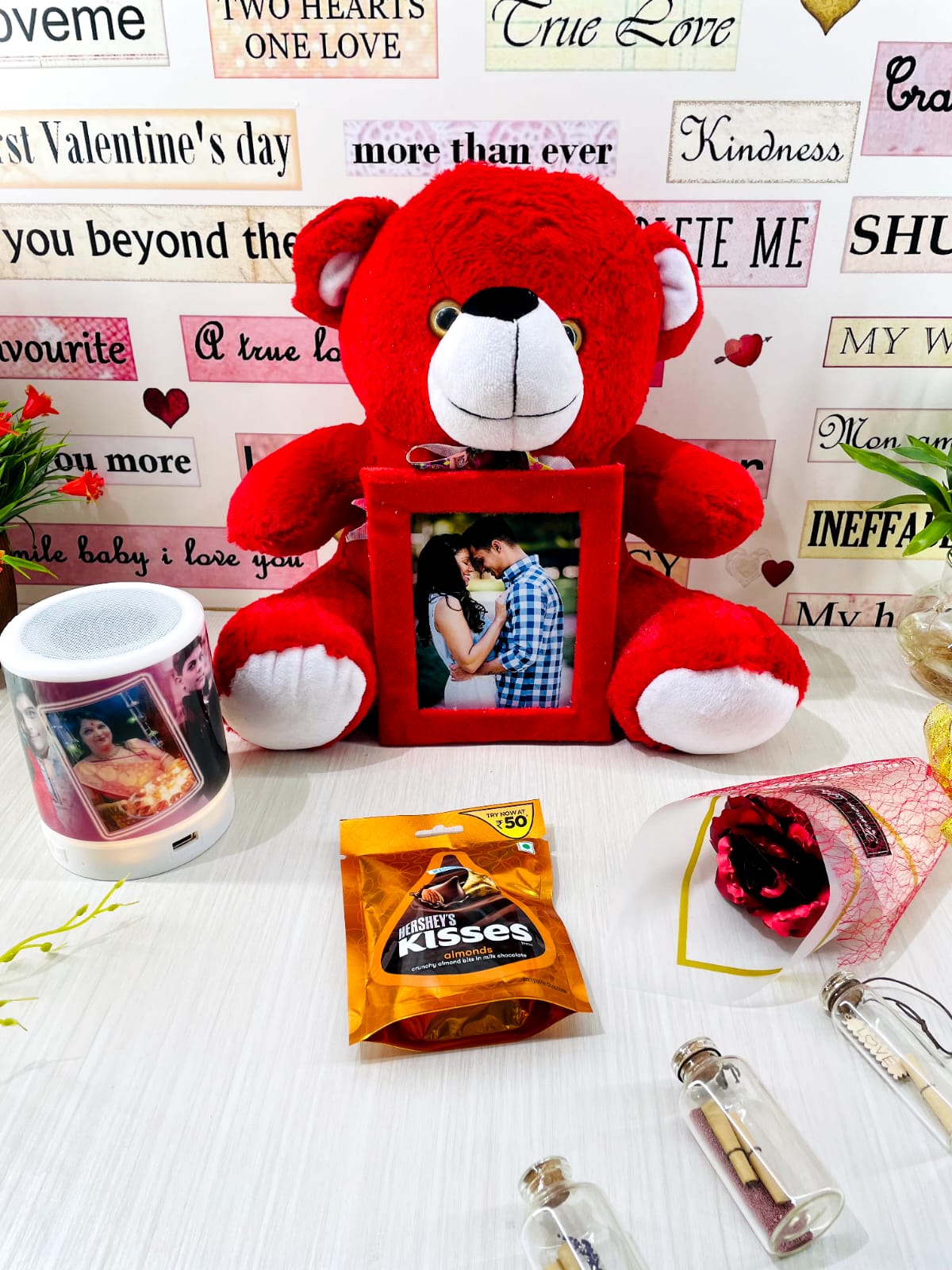 Dropship Gifts For Women - Rose Bear - Rose Flower Bear Hand Made Rose Teddy  Bear - Gift For