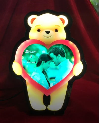 Cute customised led teddy