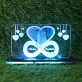 3D INFINITY ACRYLIC TABLE TOP | BEST GIFT FOR COUPLE