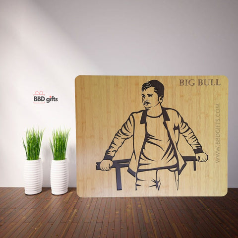 CUSTOMIZED 3D LASERCUT HAND ASSEMBLED WOODEN PORTRAIT | PREMIUM PORTRAIT - BBD GIFTS