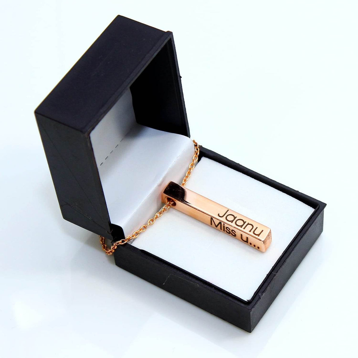 Customized Necklace With Bar Pendant - BBD GIFTS