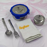 Personalized Round Stainless Steel Lunch Box