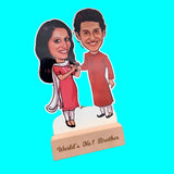 Rakhi Special Caricature Table Top