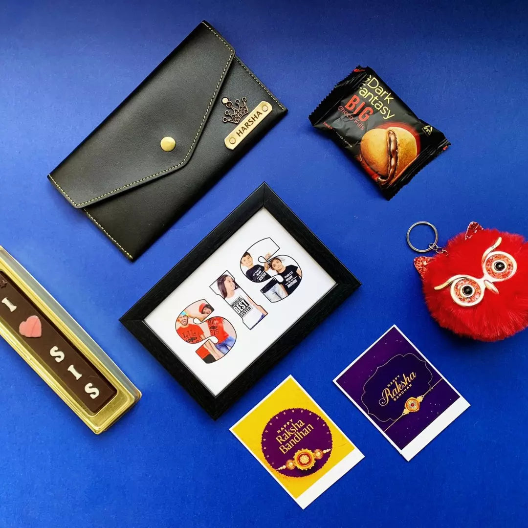 Personalised suster combo for rakshabandan badhan