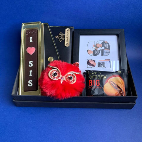 Personalised suster combo for rakshabandan badhan