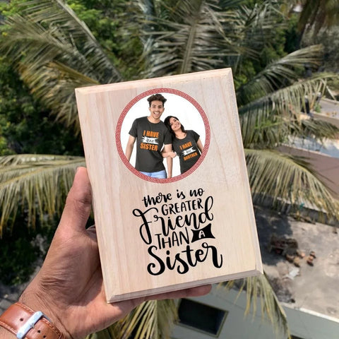 Special wooden frame | memorable gift for rakshabandhan🥰🎁
