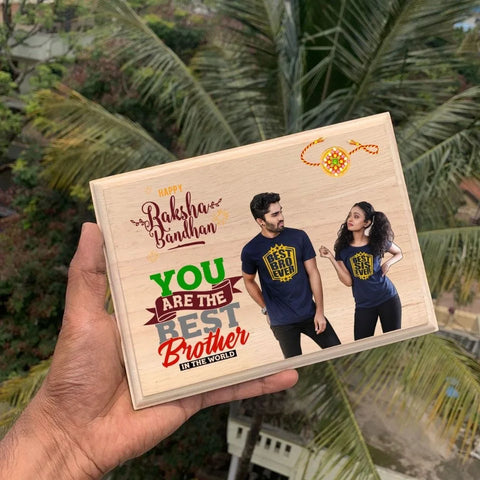 Special wooden frame | memorable gift for rakshabandhan🥰🎁