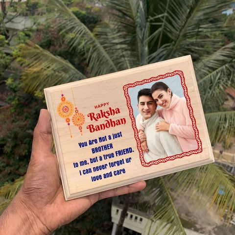 Special wooden frame | memorable gift for rakshabandhan🥰🎁