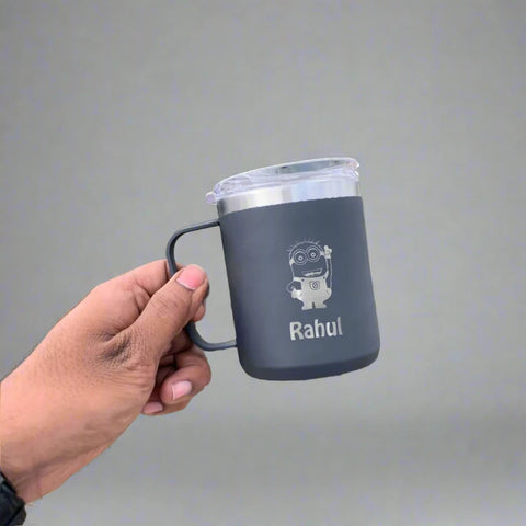 Personalized travel mug