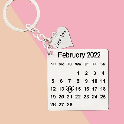 Valentine day keychain 