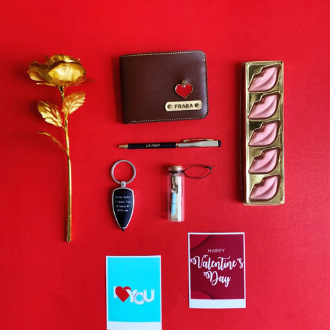 Customized Valentine Combo | cute budget combo gift for him