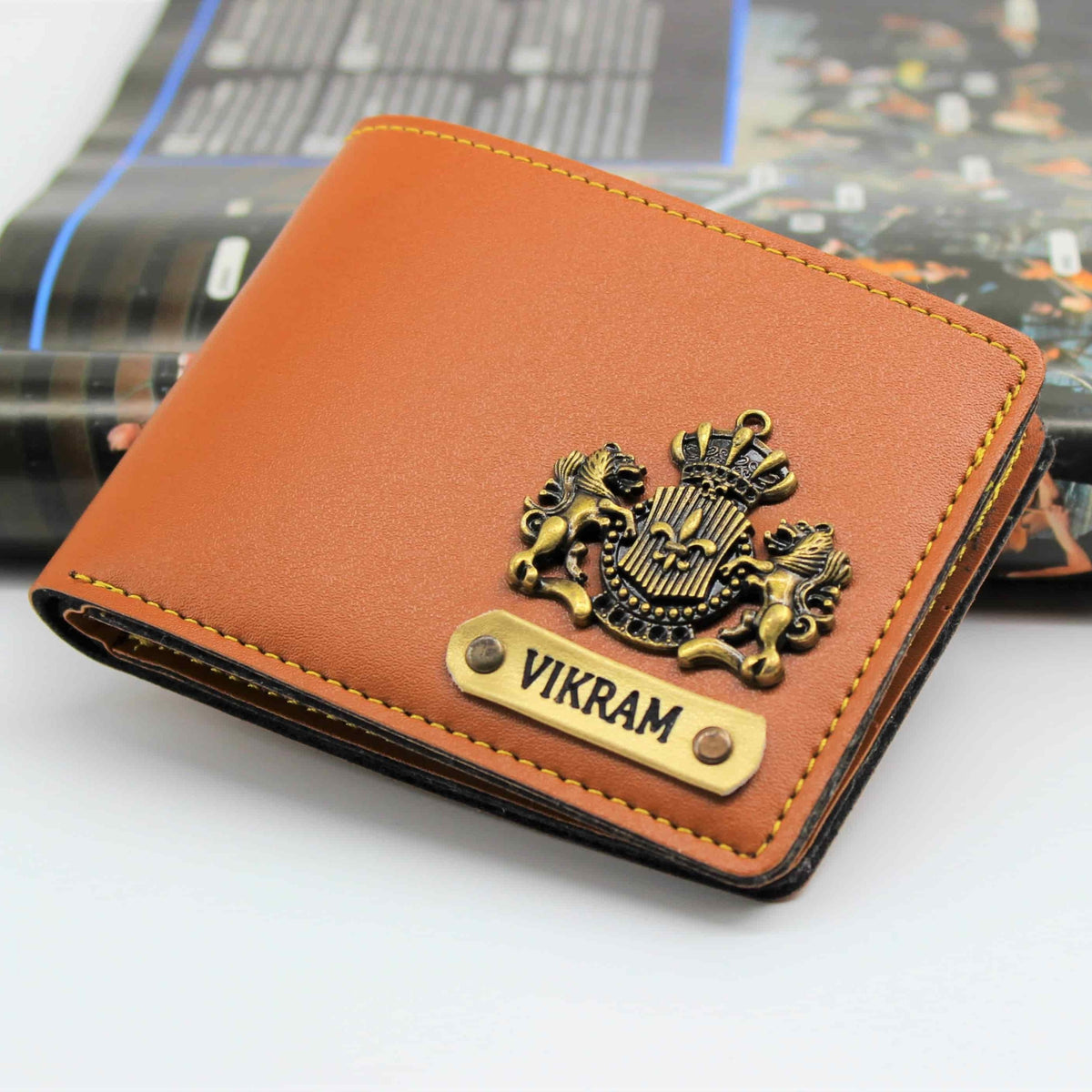 Personalized wallet gift for him