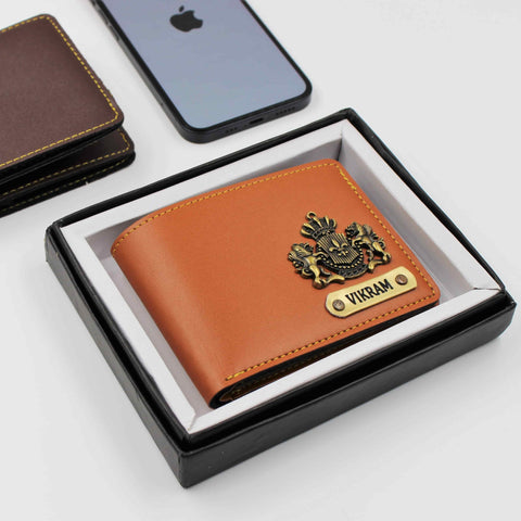 Personalized wallet gift for him