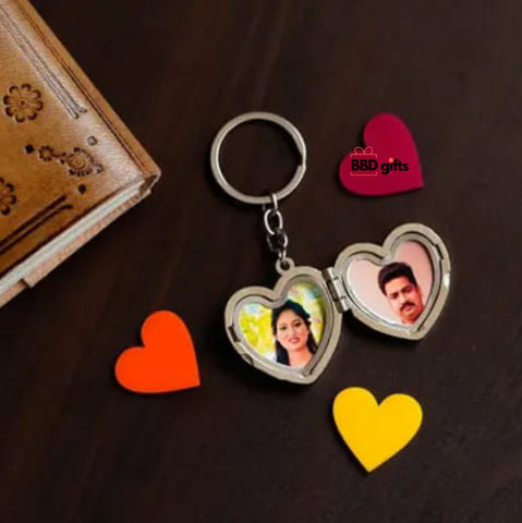 Customized Heart shaped keychain | personalized named keychain | gift for couples | Gift For him and her