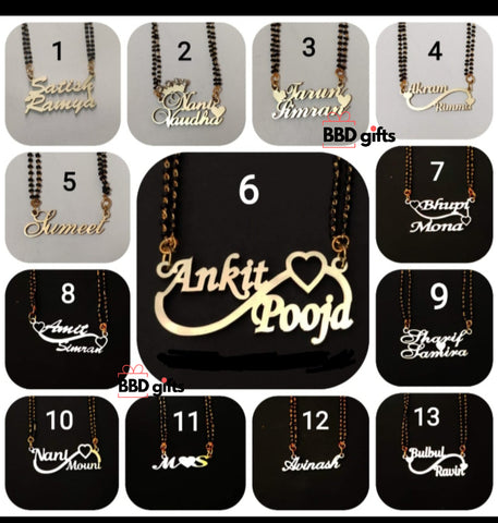 mangalsutra for girls/ Women, Personalized Name Necklace, Mangalsutra for Girls/ Women, Birthday Gift for Friend, Customized Jewelry


