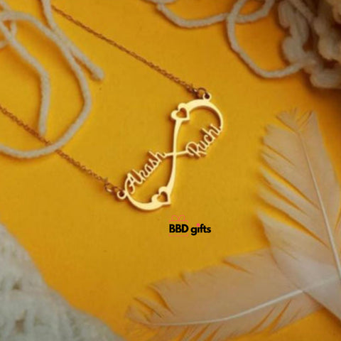 Infinity couple pendant