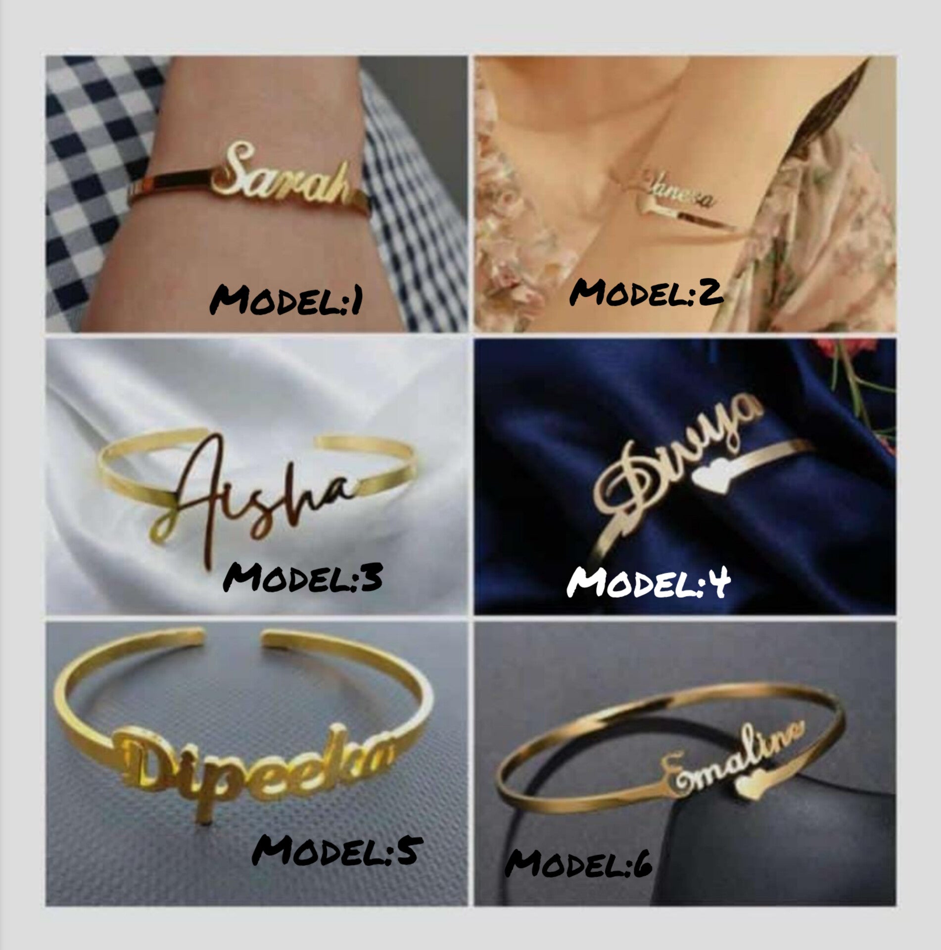 Buy Multiple Name Bracelet Children's Names Bracelet Family Bracelet for  Mom Dainty Name Bracelet Personalized Gift Bh08af84 Online in India - Etsy