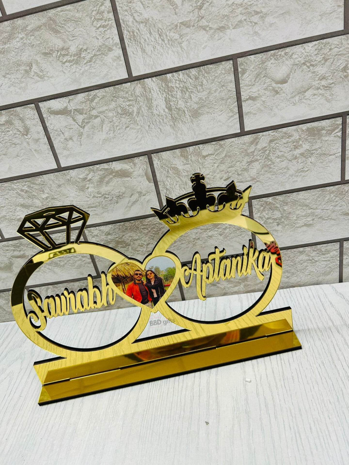 Customized Name Ring Platter | Acyrlic Couple Name | Personalized

Engagement Ring Platter Table Top - BBD GIFTS