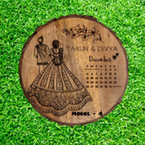 Best gift for Anniversary| best gifts for couple | Gift for wedding | Engraving Wooden Bark