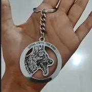 Personalized German Shepherd's Keychain - Dog Keychain - Gift For Dog Lovers