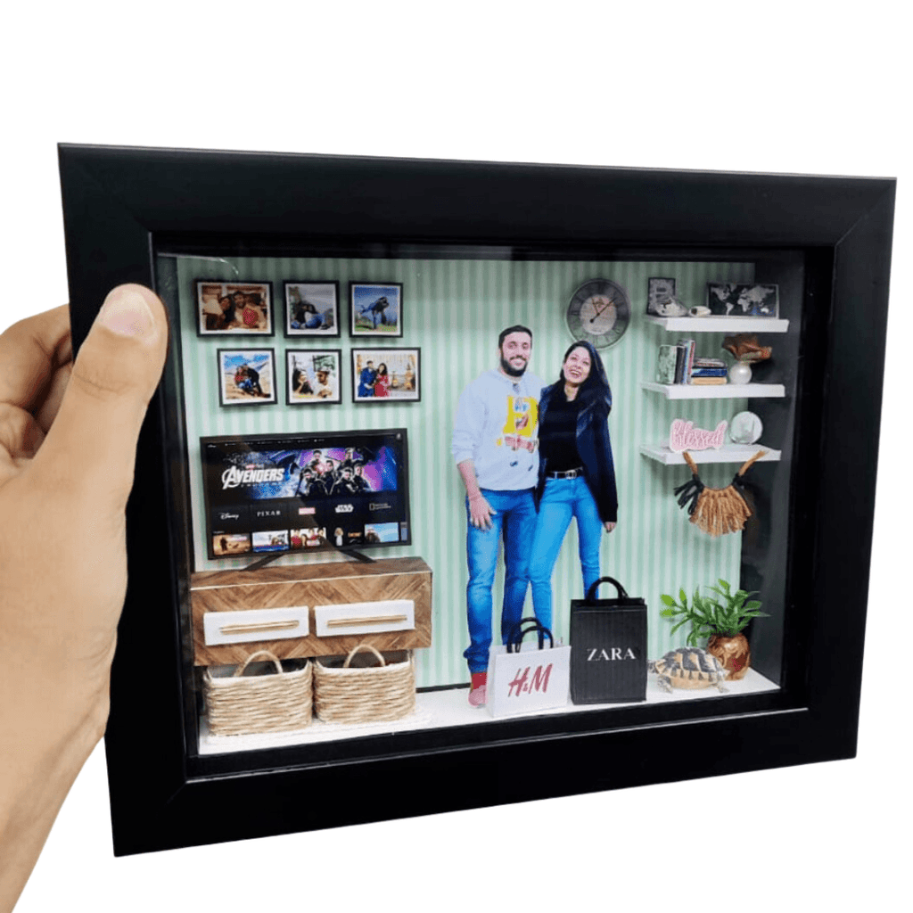 Customized Handmade Miniature Frame|Personalized Handmade Art – BBD GIFTS
