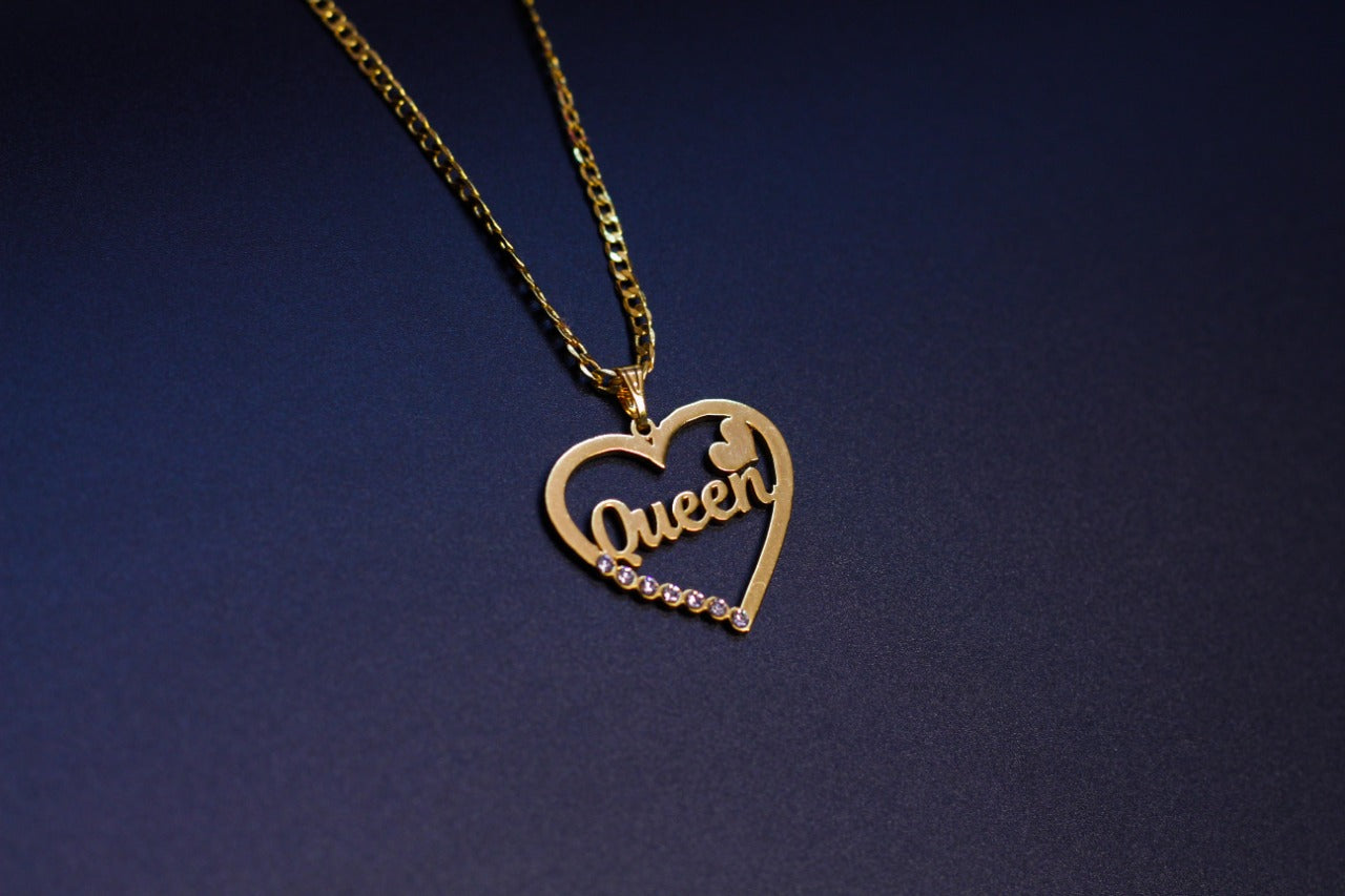Customized Heart Name pendants