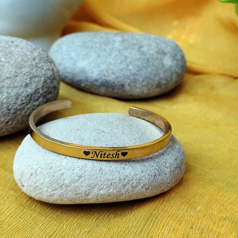 Personalized Adjustable Name Kada – Elegant Gift for Her & Him - BBD GIFTS