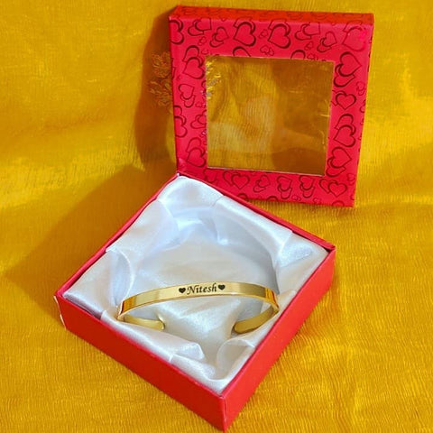 Personalized Adjustable Name Kada – Elegant Gift for Her & Him - BBD GIFTS