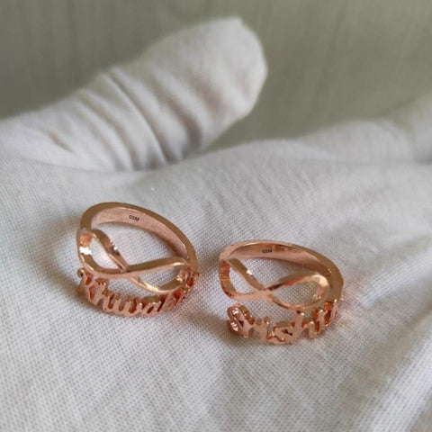 Infinity Name Ring