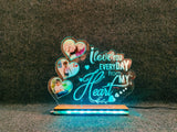 CUSTOMIZED ACRYLIC LOVE LED LAMP