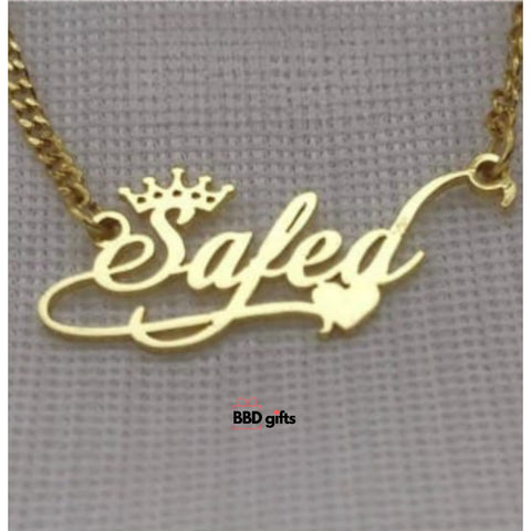 Customized Name Pendant - BBD GIFTS