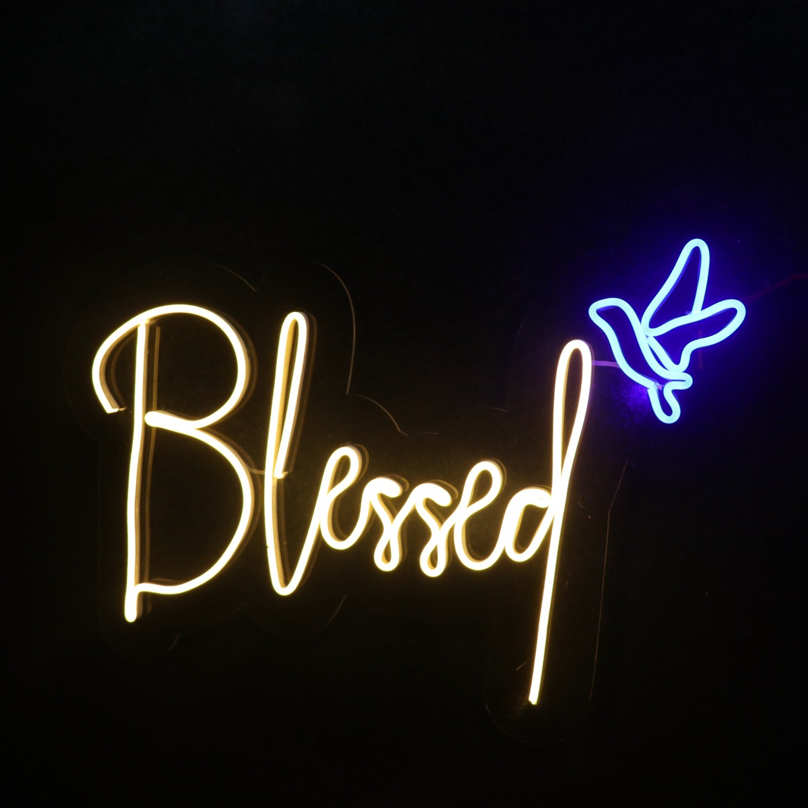 Blessed Neon Sign - Personalized Neon Signs - Neon Lights - Neon Sign Board