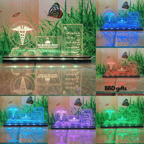 Warm White LED Table Top – Premium Personalized Gifts for Doctors