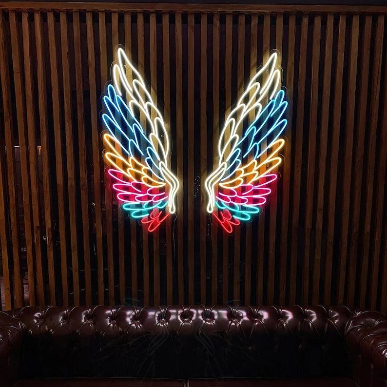 Customized led neon angel wings
led neon signs |
Custom neon sign |
led wings for wall