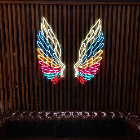 Customized led neon angel wings
led neon signs |
Custom neon sign |
led wings for wall