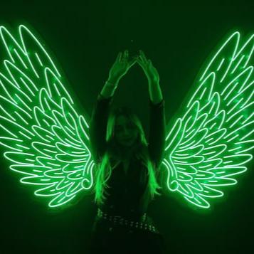 Neon wings