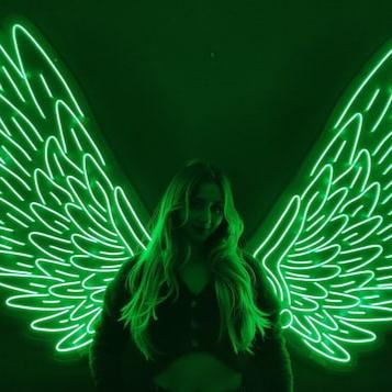 Neon wings