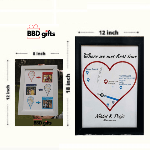 Frame the location customized - BBD GIFTS