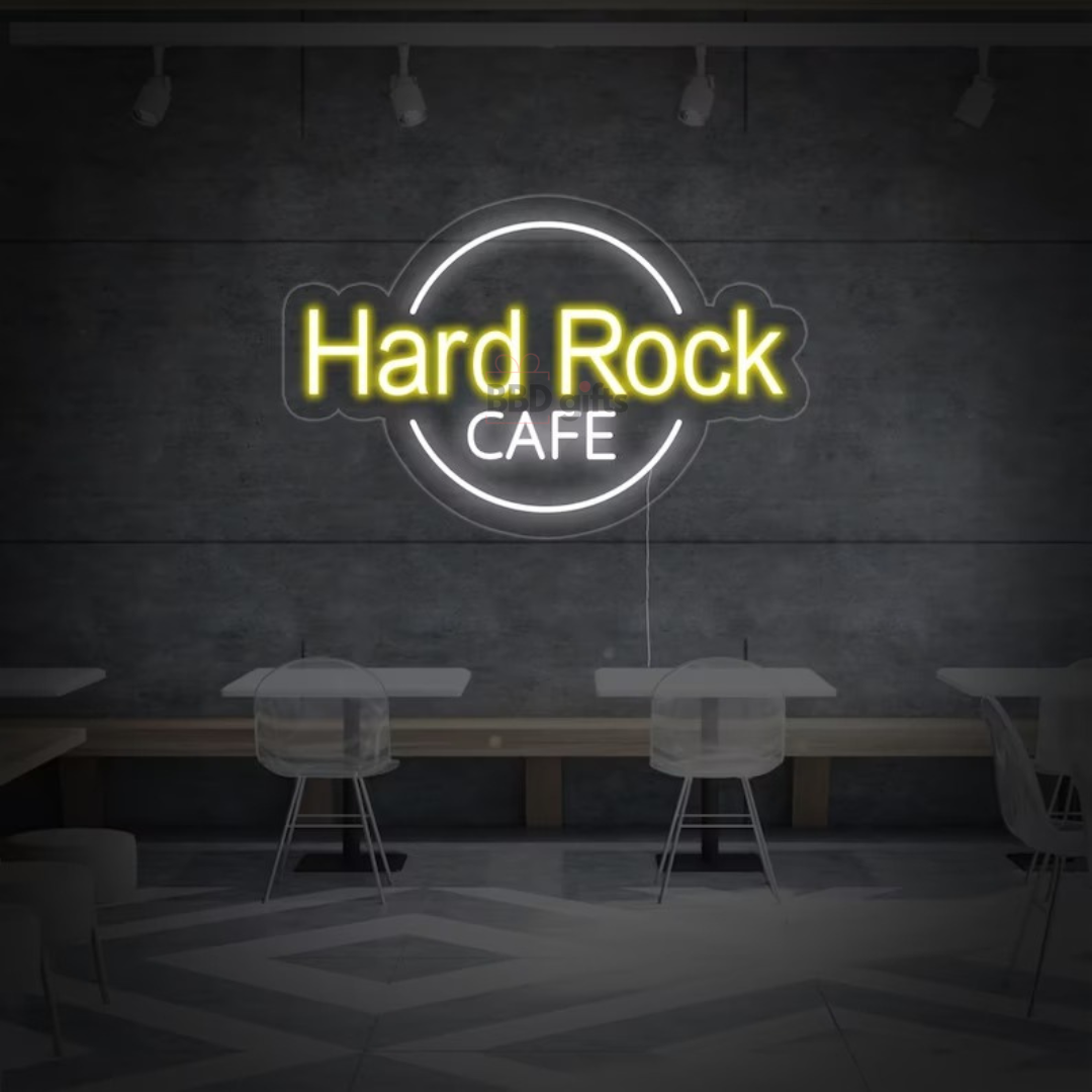 Hard Rock Cafe Neon Sign | Cafe Neon Sign