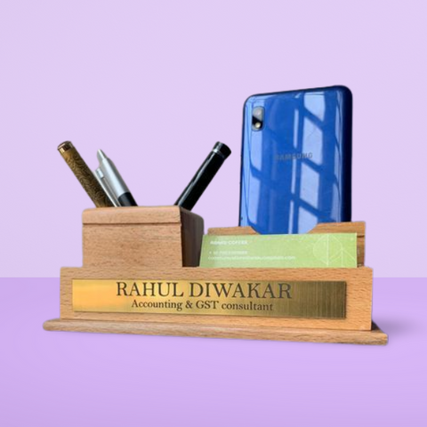 Customized table pen stand 